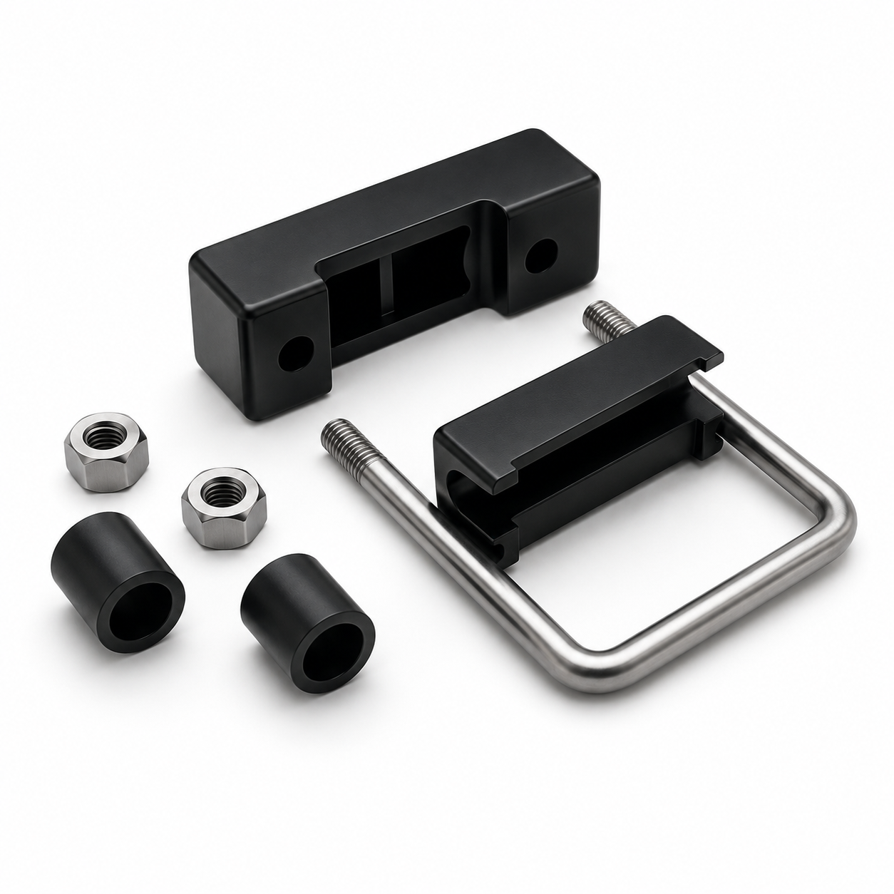 Complete U-beugel 60 x 40 mm voor montage