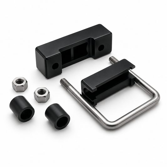 Complete U-beugel 60 x 40 mm voor montage