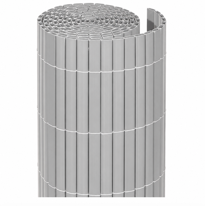 Videx PVC balkonscherm lichtgrijs – 90 x 300 cm