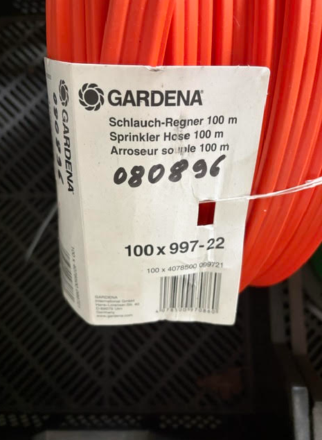 Gardena Sprinklerslang 100 meter – Professionele Beregeningsslang